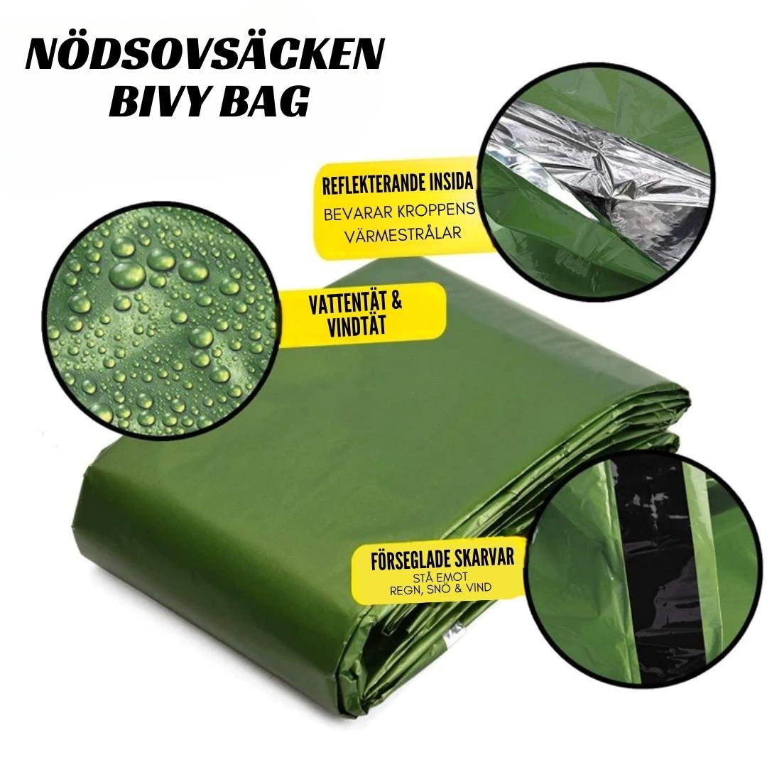 Bivy bag™ - Kompakt nödsovsäck