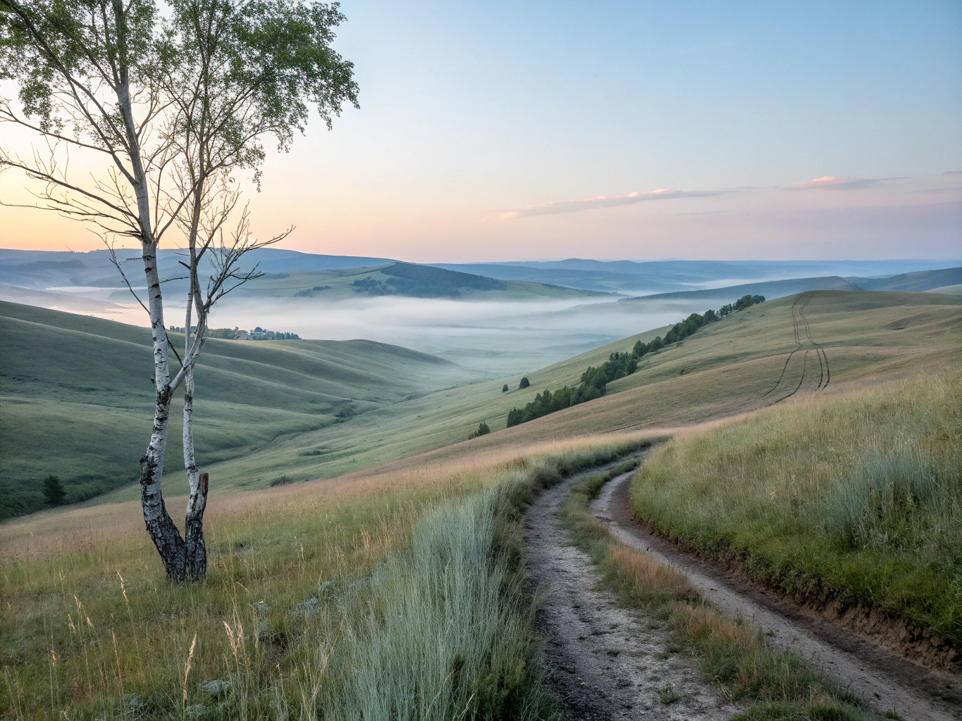 Serene Swedish landscape representing our Nordic roots